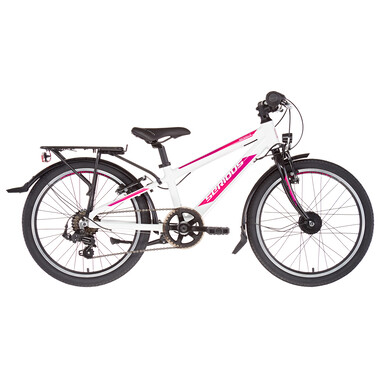 SERIOUS ROCKVILLE STREET 20" Hybrid Bike White/Pink 2021 0